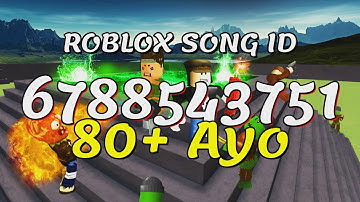 80+ Ayo Roblox Song IDs/Codes