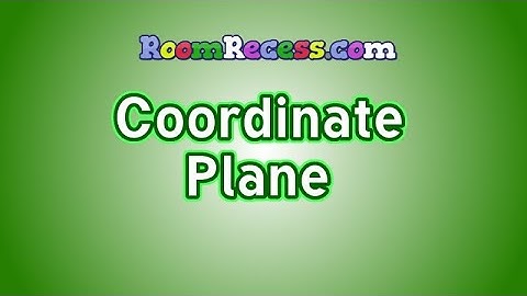 Coordinate Plane Lesson Tutorial