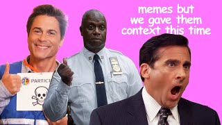 memes but with context | The Office U.S., Brooklyn Nine-Nine and More | Comedy Bites