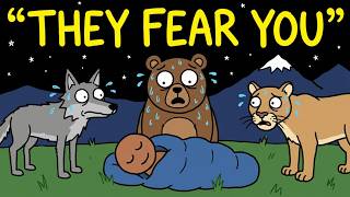 Why Wild Predators Never Attack Sleeping Humans