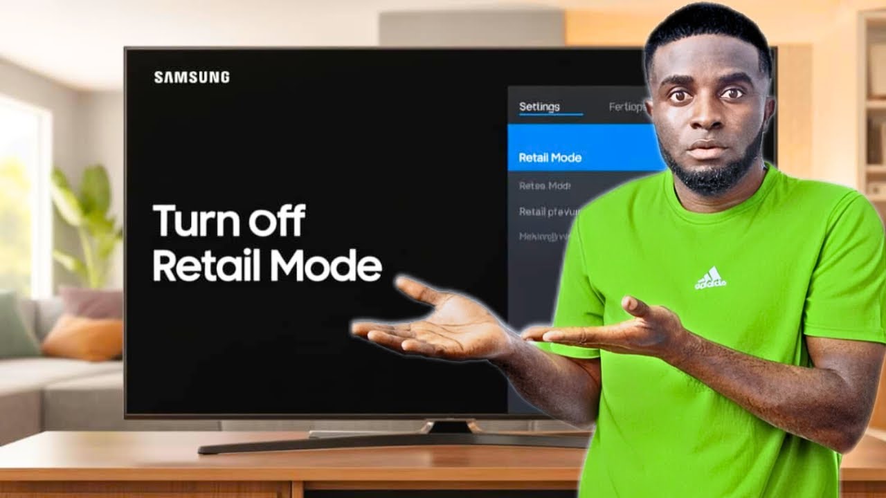 Store Mode How to Turn On or Off Samsung TV Store Mode - YouTube