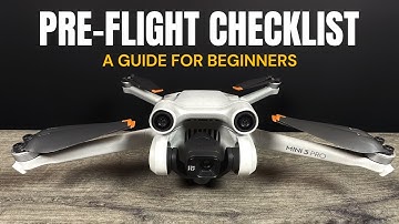 DJI Mini 3 Pro Preflight Checklist - Thing To Do Before You Fly