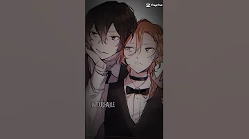 Dazai X Chuuya Untouchable Edit Shorts Bungoustraydogs Dazaixchuuya 