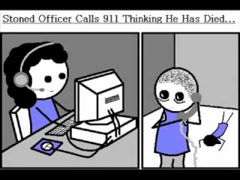 Cop Eats Pot Brownies, Calls 911 Now ANIMATED! [FR...