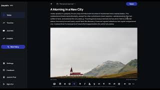 Journiv - Attach Location and Weather To Your Journal Entries screenshot 3