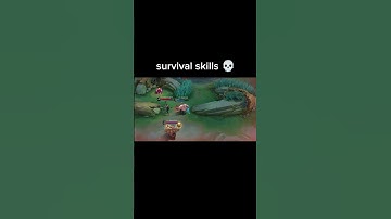 survival skills 💀 | #mobilelegends #funnymemes #mlbb #franco #francohook #francomontage #memes