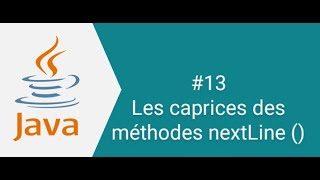 Programmer en JAVA DEBUTANT 13 les caprise des methode nextLine