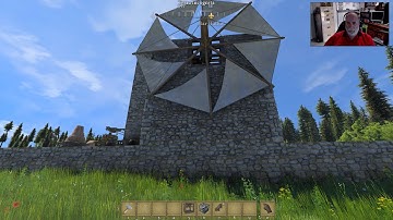Medieval Engineers - Mechanical power with a windmill