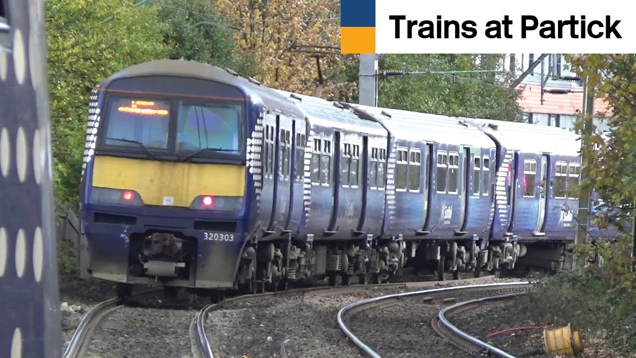 Scotrail Trains At Partick
