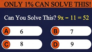 🧠 ONLY 1% CAN SCORE 20/20! ULTIMATE MATH OLYMPIAD QUIZ & GENIUS BRAIN TEST CHALLENGE 2026