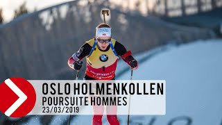 POURSUITE HOMMES OSLO HOLMENKOLLEN (23.03.2019)