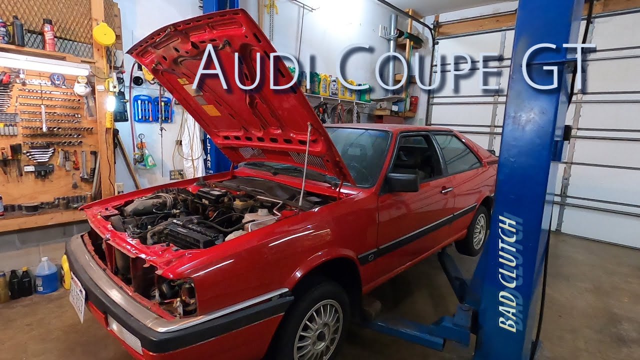 Finally back to work on my 1985 Audi Coupe!