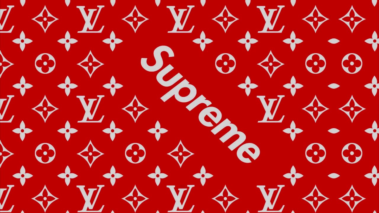 Red cotton knitwear & sweatshirt Louis Vuitton x Supreme Red size XL  International in Cotton - 4355966