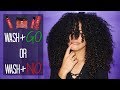 Wash & GO or Wash & NO!? Ft. AS I AM Long & Luxe Collection