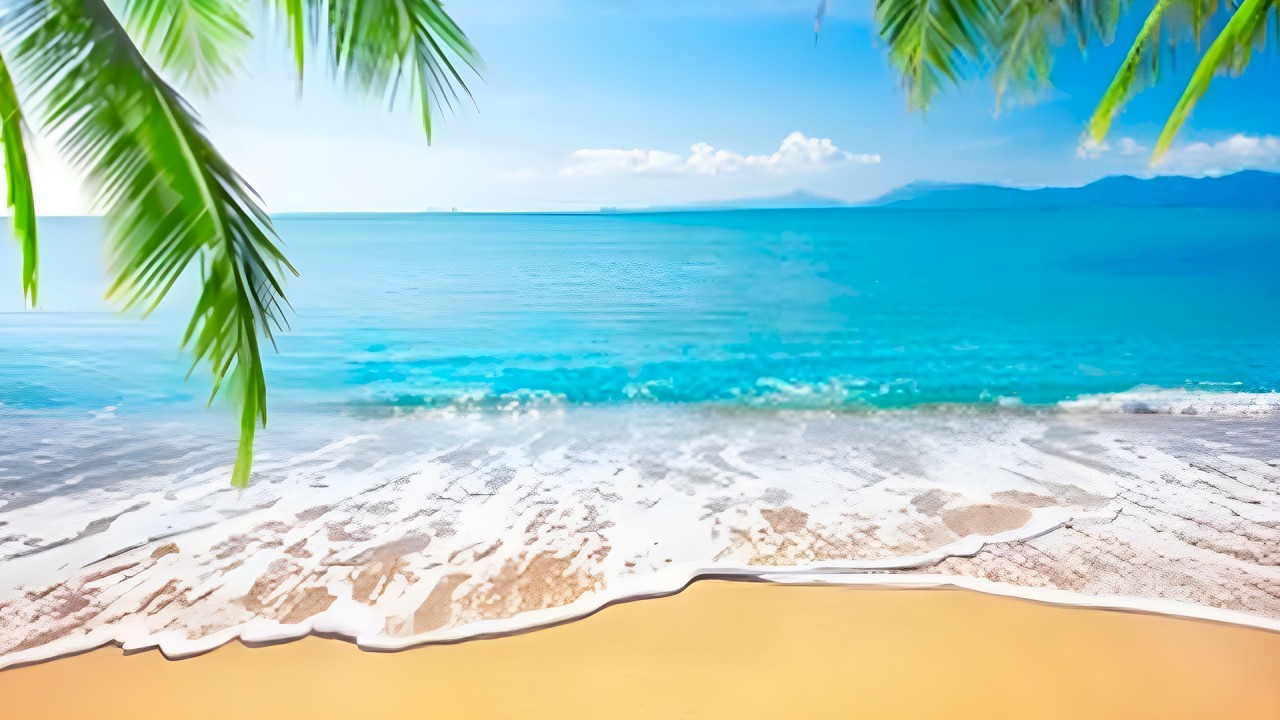 Relaxing Piano Music for Sleeping 🌊 Ocean Waves Sounds