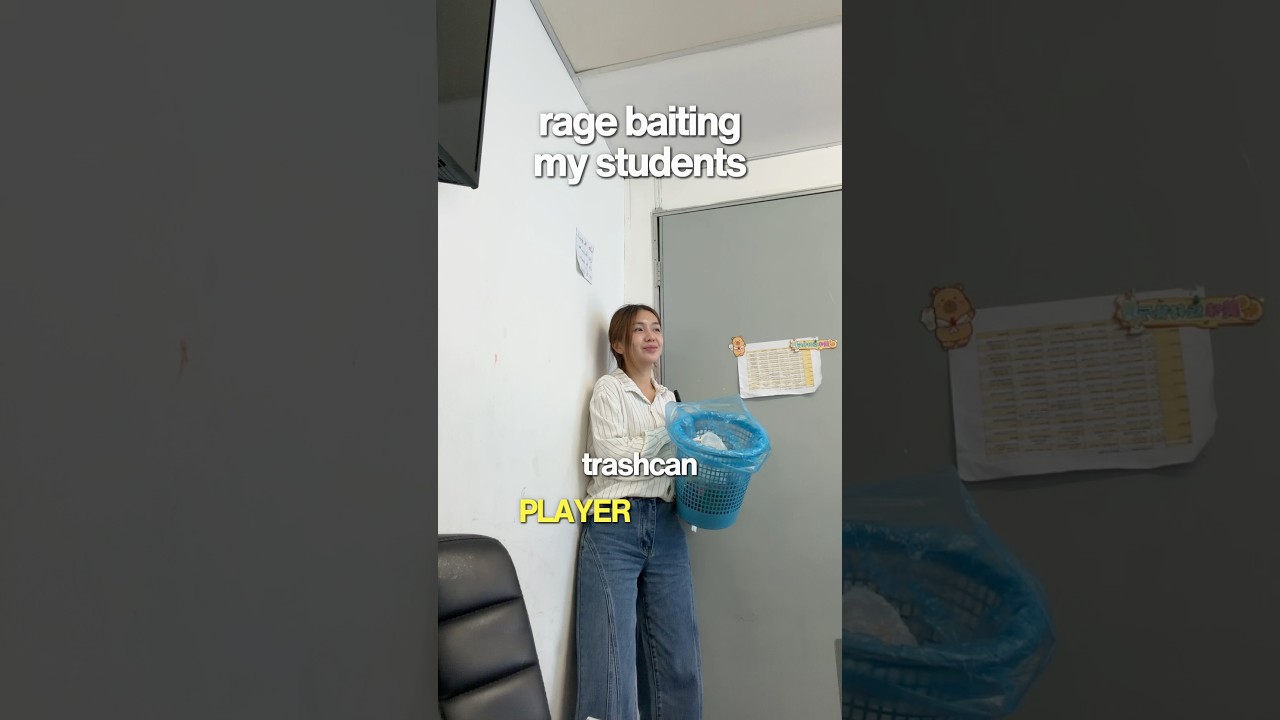 Rage baiting my students 🤪