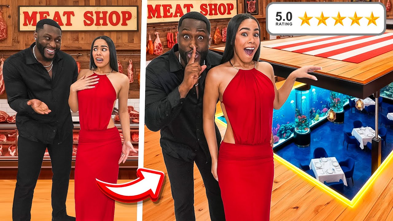 I Ruined Valentine’s Day By Taking My Wife To A Butcher Shop… Until She Opened The Secret Door 😳😍