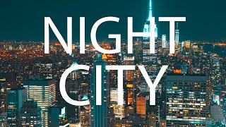 Night City Music • Ambient Study Music with Night City Background Video screenshot 5