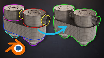 Topology Study : How To Perfectly Merge Multiple Pieces
