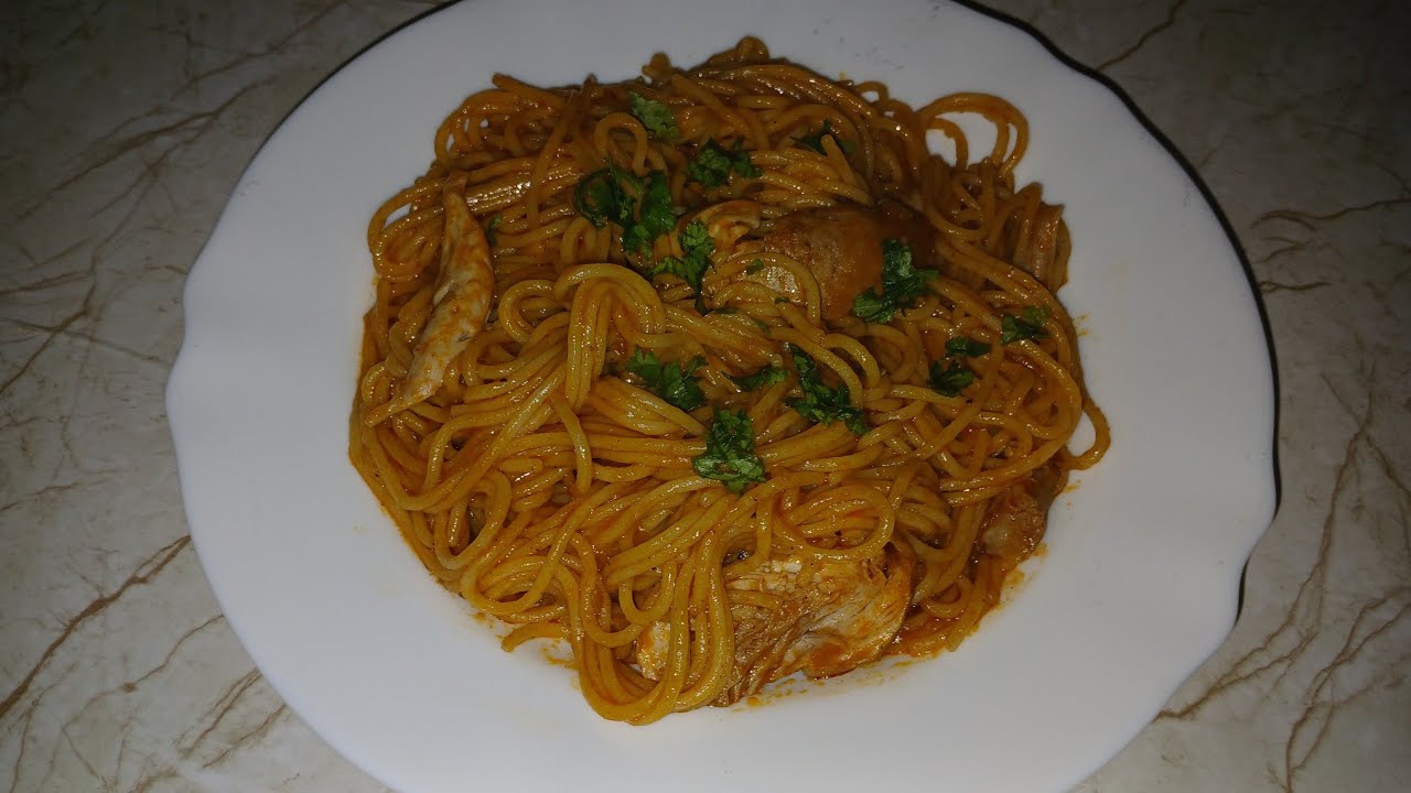 سباقيتي بدون غلوتين بسم الله ما شاء الله 