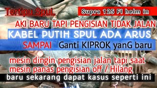 Supra 125 FI helm in pengisian tidak jalan saya tertipu Mas