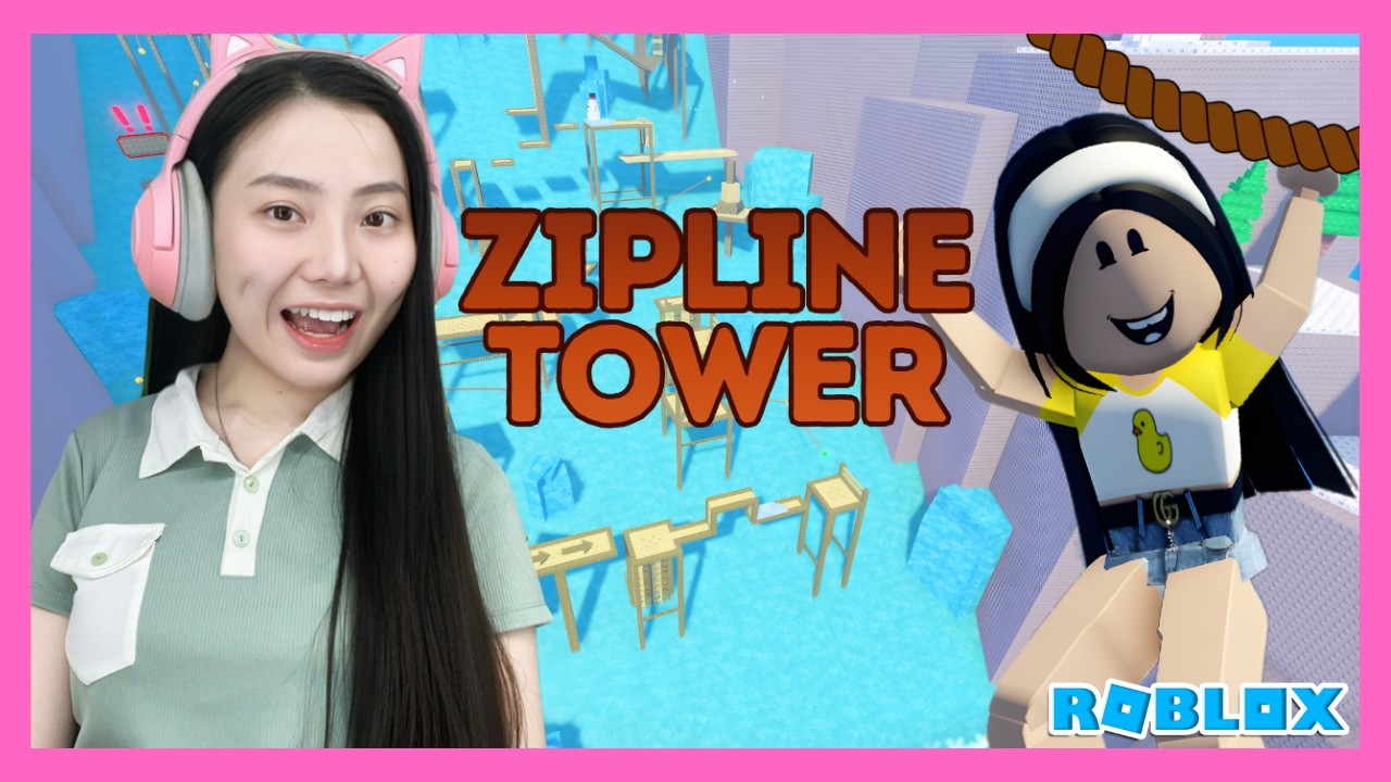 Zipline Tower  - Roblox Indonesia