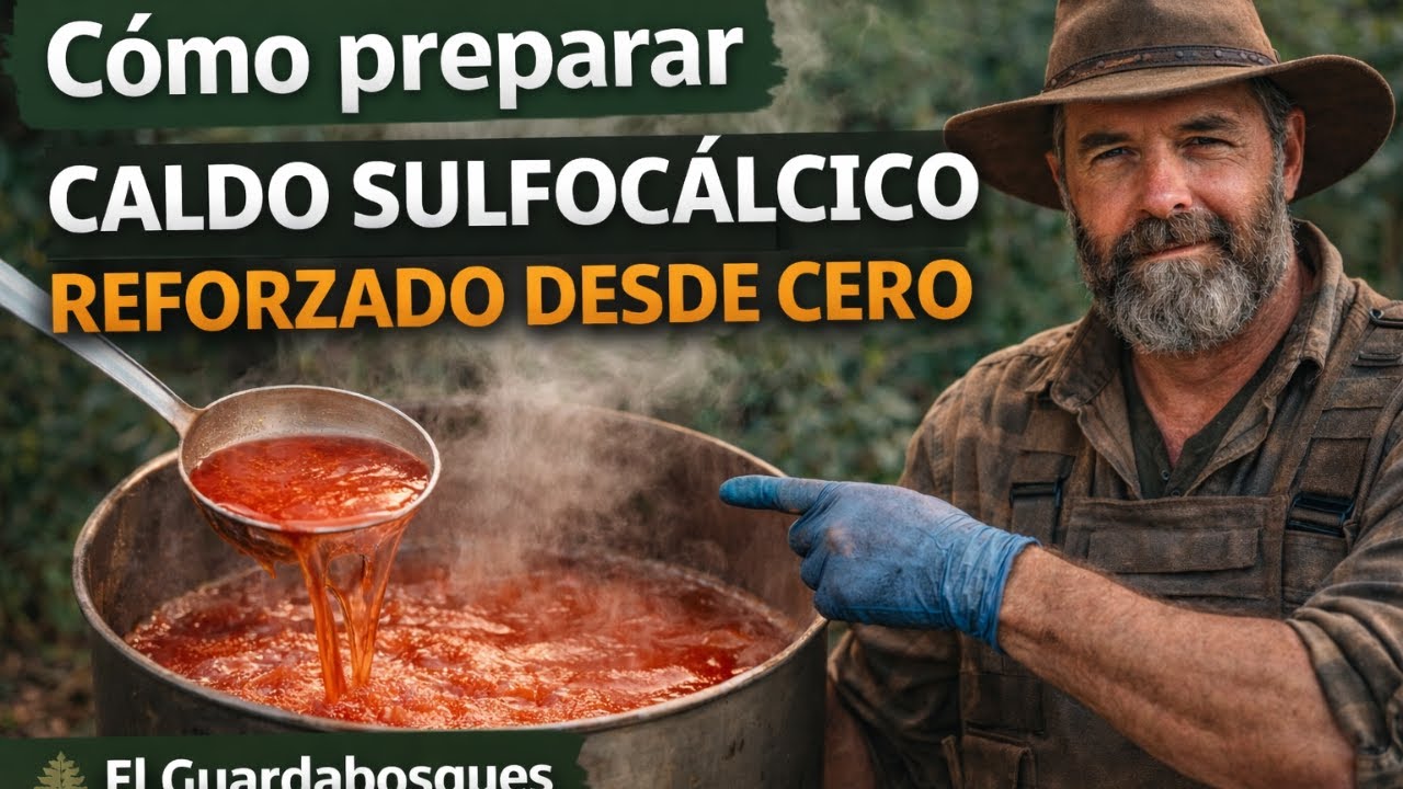 Cómo preparar Caldo Sulfocálcico Reforzado (Ness) paso a paso  Azufre, Calcio y Silicio