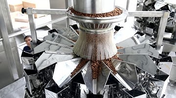 Baopack VD32 match with MINI 10 head combination weigher, Ztype Elevator, Platform