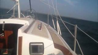 Com-Pac 23-3 Sailing on Lake Texoma