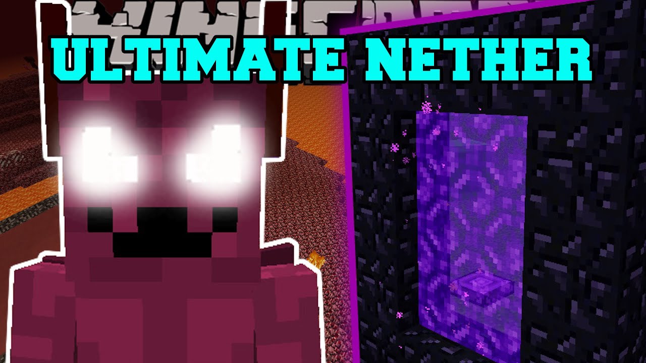 Minecraft: ULTIMATE NETHER (NETHER DUNGEONS, NEW BOSS 