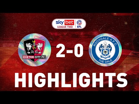 Exeter City Rochdale Goals And Highlights