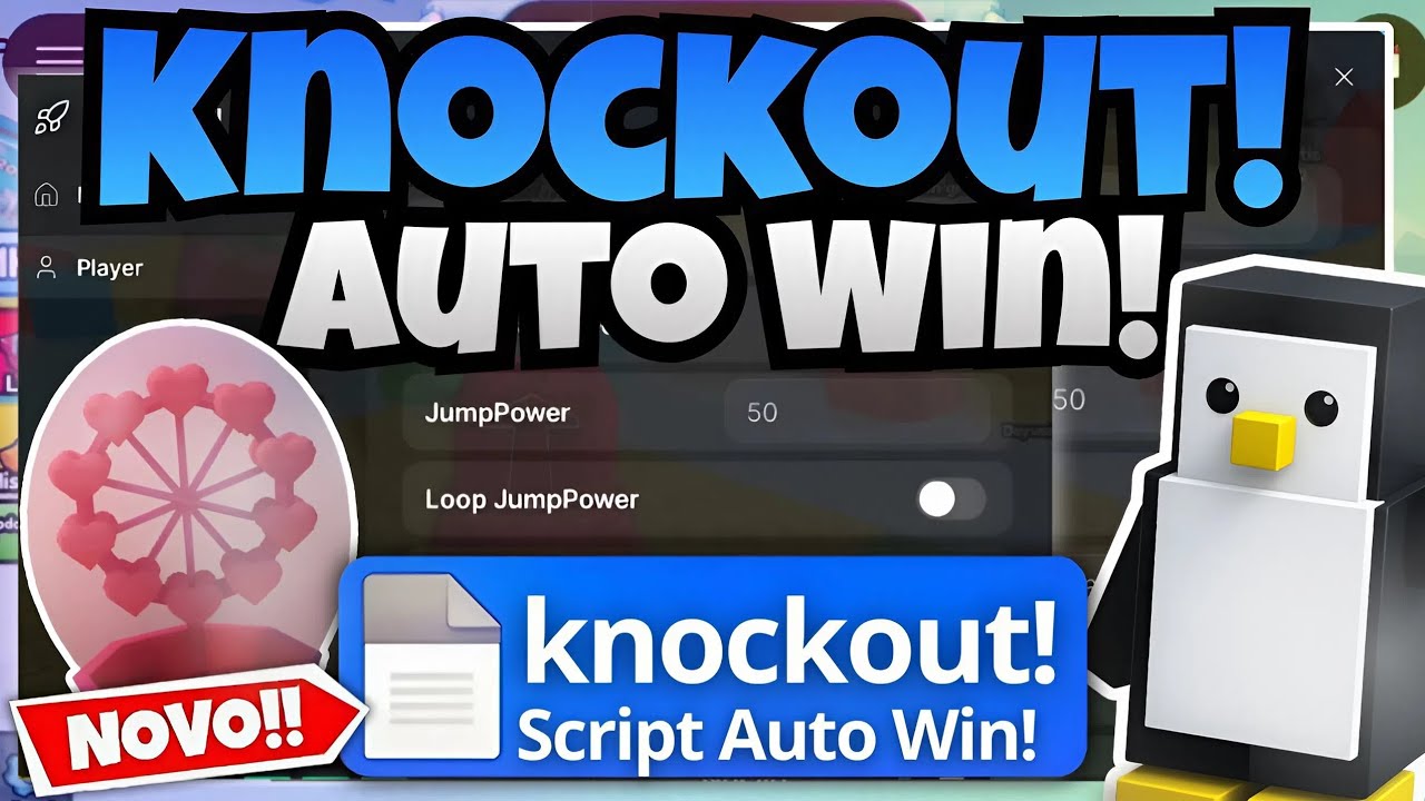 [🐧UPD] PENGUIN KNOCKOUT 2026 SCRIPT *NO KEY* AUTO WIN ,AUTO FARM & ANTI ...