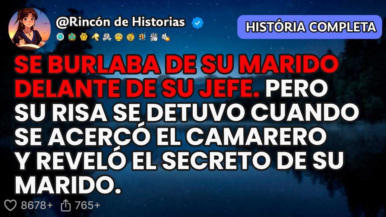 SE BURLABA DE SU MARIDO DELANTE DE SU JEFE!