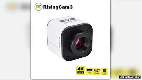 RisingCam 4K UHD 30fps bulitin SONY imx678 118 sensor HDMI and USB output digital industrial micros