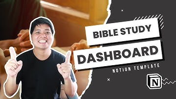 Discover Your Faith-Filled Journey | Bible Study Dashboard Notion Template