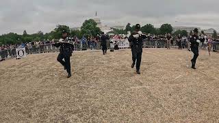 CBP Office of Field Operations Drill Team Police Week 2025  Exhibition