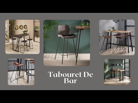 Vidéo: Tabouret de bar : pour une cuisine élégante et belle