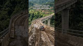 This Dangerous Mud Bridge Became a Modern Road 😱