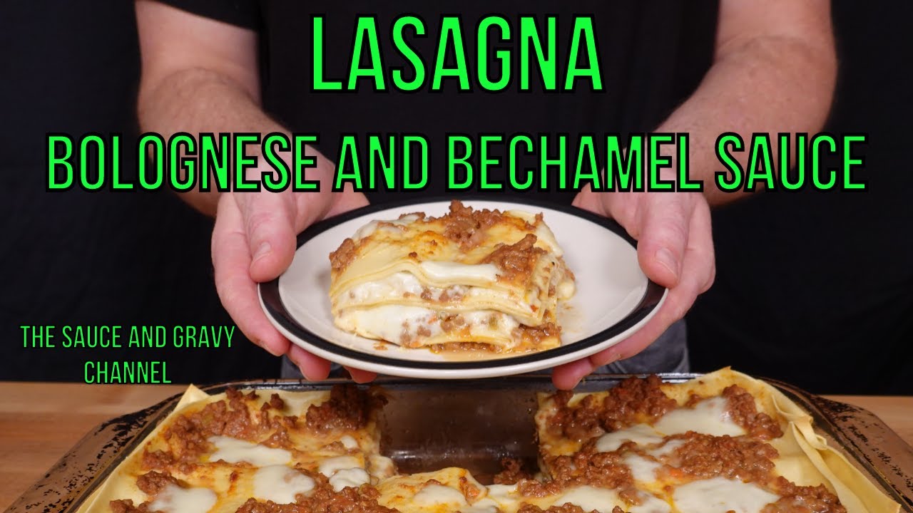 Bolognese Sauce | Lasagna Bechamel | Meat Sauce | White Sauce | Lasagna Recipe | Lasagna Ingredients