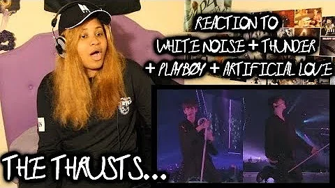 REACTION TO EXO'rDIUM in Japan - White Noise + Thunder + PLAYBOY + Artificial Love
