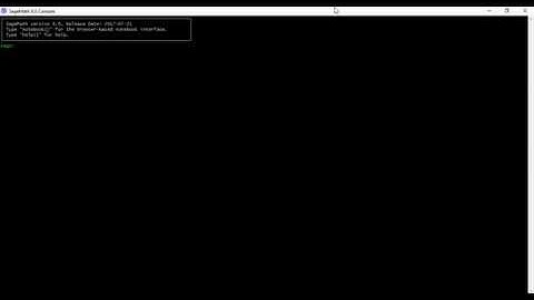 SageMath Tutorial - Solving A Linear System of Equations