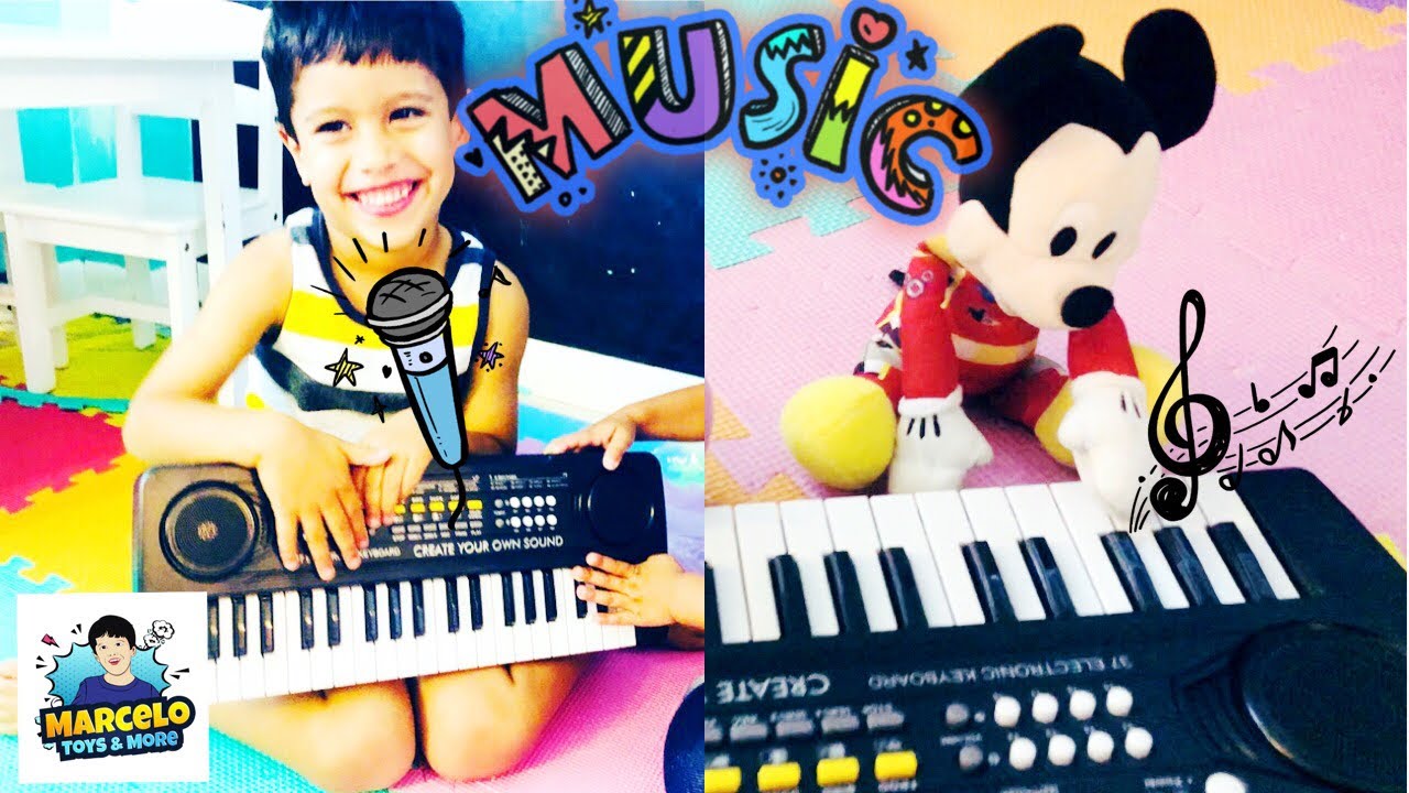 Unboxing New Electronic Keyboard/ How to play Electronic Keyboard/Kids