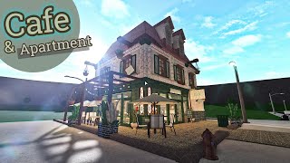 Cafe & Apartment | House Build | Bloxburg Roblox