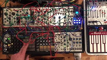 Improvised session with Make Noise Shared System, Buchla Music Easel and MFB Tanzbär