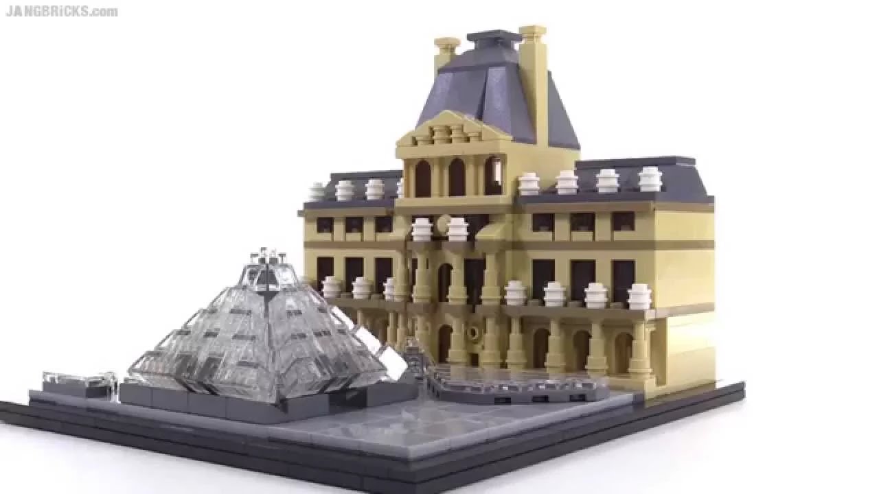 🔄 LEGO Architecture Louvre review! 21024  re upload
