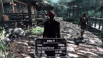 Exploring Riverwood - Skyrim