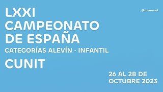 ✨ Campeonato de España Libre Alevín e Infantil 2023 (VIERNES MAÑANA)