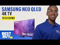 Samsung neo qled 4k tv  tech demo from best buy