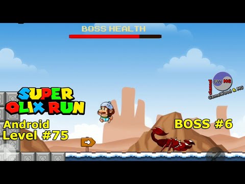 Level 75. Босс № 6. Прохождение игры Super Olixu0027s World Adventure на Android