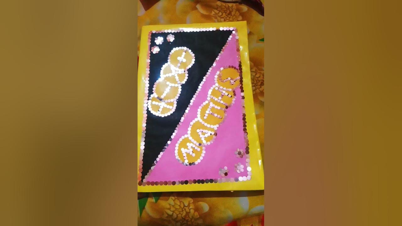 Chart Paper Ko Kaise Decorate Karen 